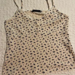 Brandy Melville Floral Tank